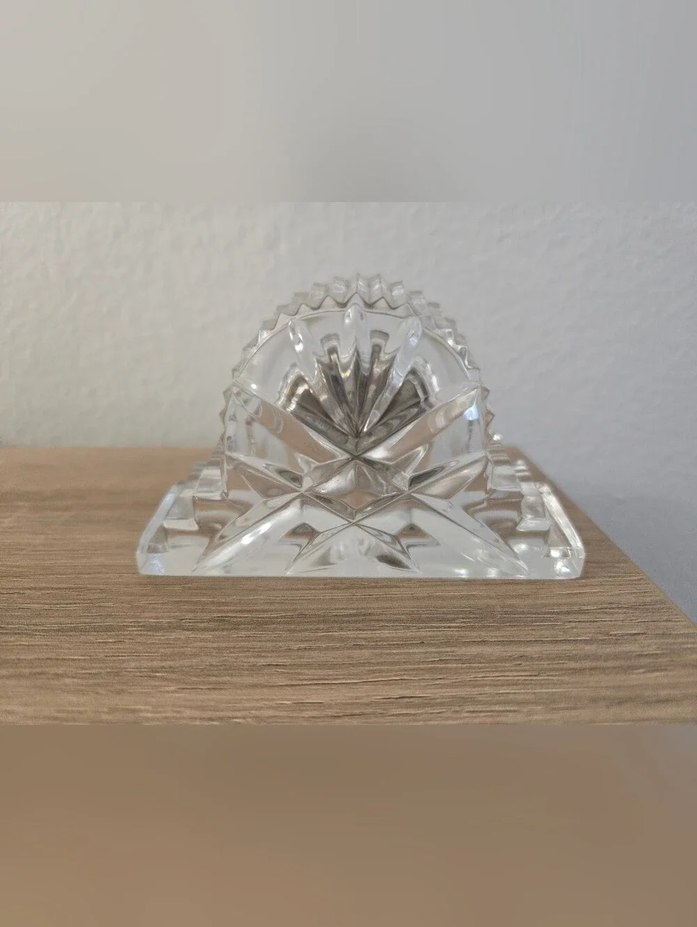 Waterford Crystal Clear Mantel Clock